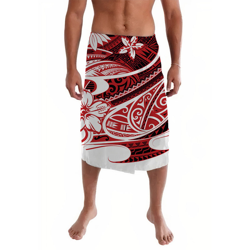 Polynesian Tribal Lavalava Red LT6 - Wonder Print Shop