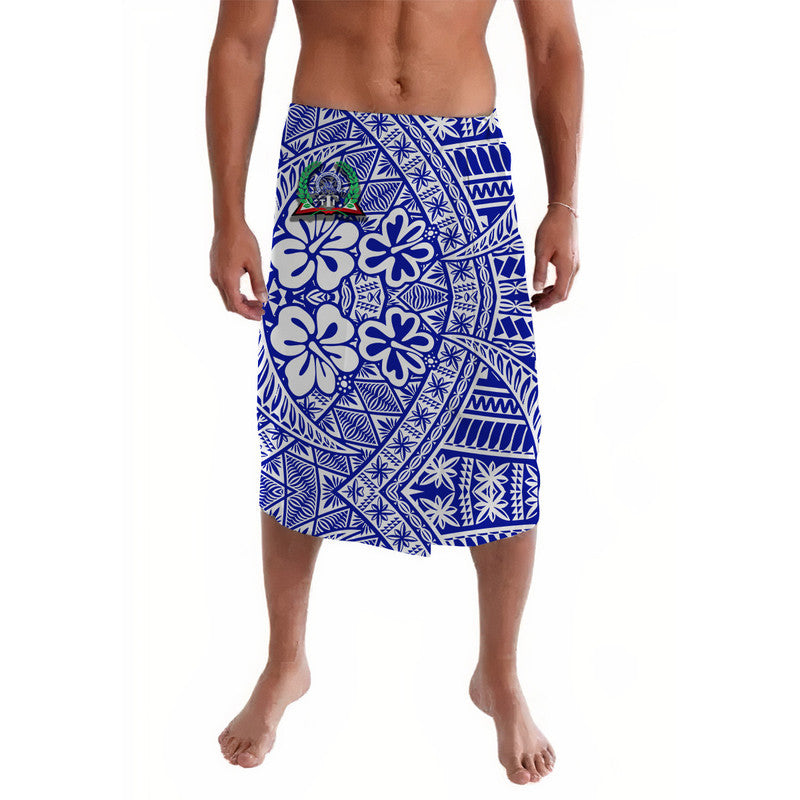 Tonga Tupou Tertiary Institute Lavalava Kupesi Vibes - Blue LT8 - Wonder Print Shop