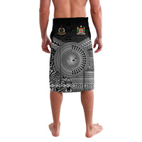 Vanuatu And Fiji Lavalava Together Black LT8 - Wonder Print Shop