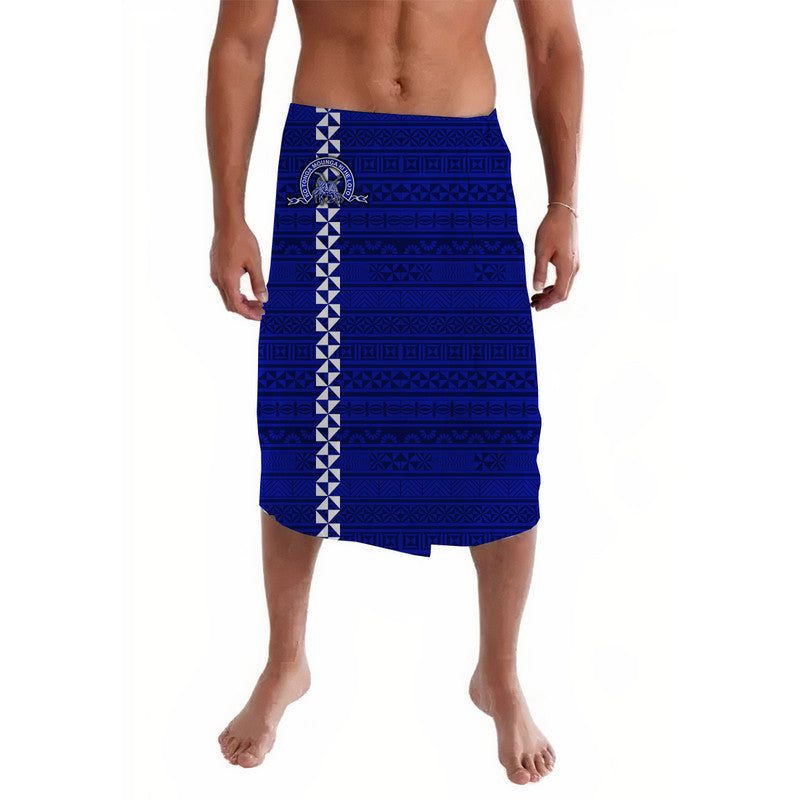 Tonga Hango Institute of Agriculture Lavalava Simple Tongan Style - Blue LT8 - Wonder Print Shop