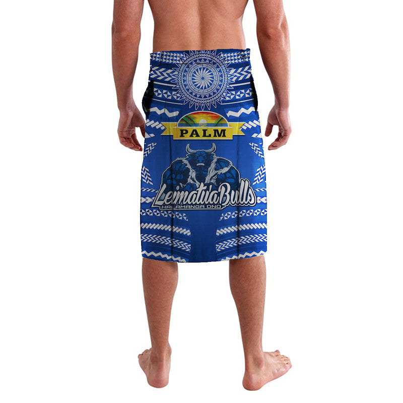 Mate Ma a Tonga Lavalava Leimatu a Bulls Creative Style Blue LT8 - Wonder Print Shop