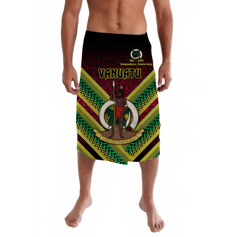 Vanuatu Special Independence Anniversary Lavalava Creative Style Gradient Red LT8 - Wonder Print Shop