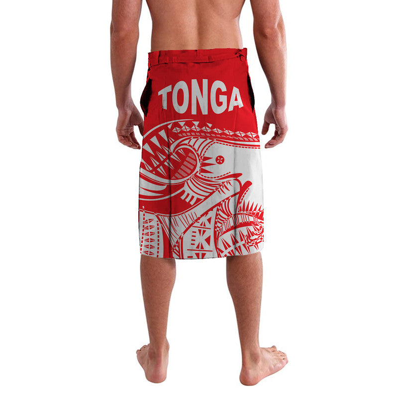 Tonga Lavalava Youthful Dynamic Red White Color LT8 - Wonder Print Shop