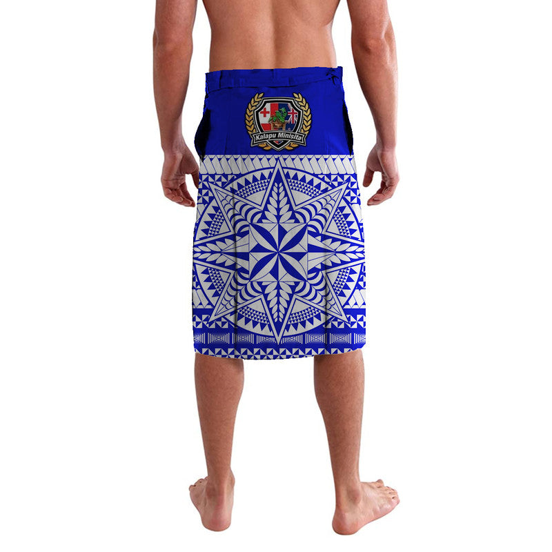 Tonga Kalapu Minisita Lavalava Special Version Blue LT8 - Wonder Print Shop