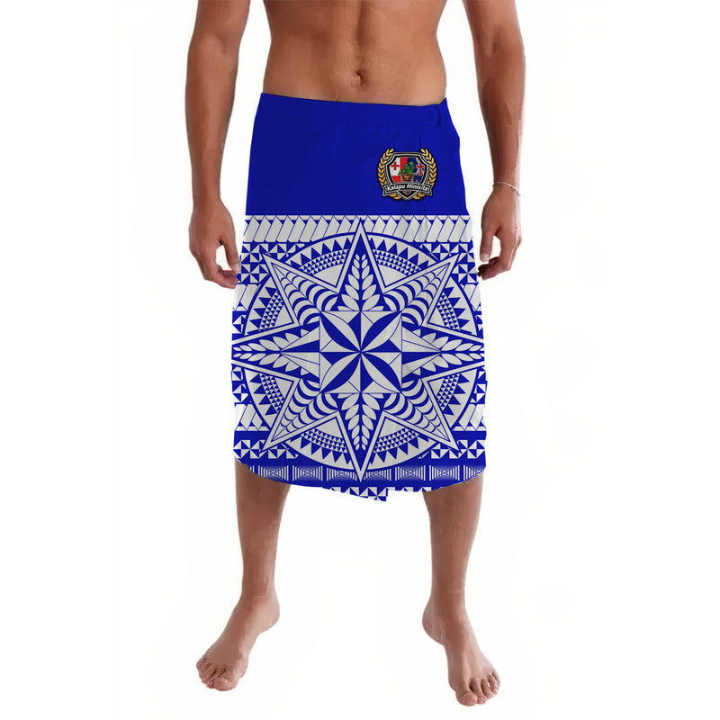 Tonga Kalapu Minisita Lavalava Special Version Blue LT8 - Wonder Print Shop
