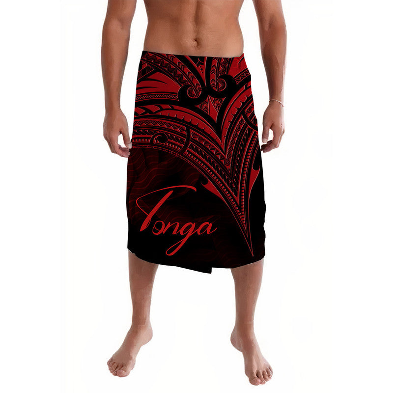 Tonga Lavalava Red Color Cross Style LT8 - Wonder Print Shop