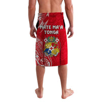 Tonga Coat Of Arms Lavalava Simple Vibes Bright Red LT8 - Wonder Print Shop