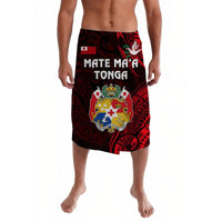 Tonga Coat Of Arms Lavalava Simple Vibes Red LT8 - Wonder Print Shop