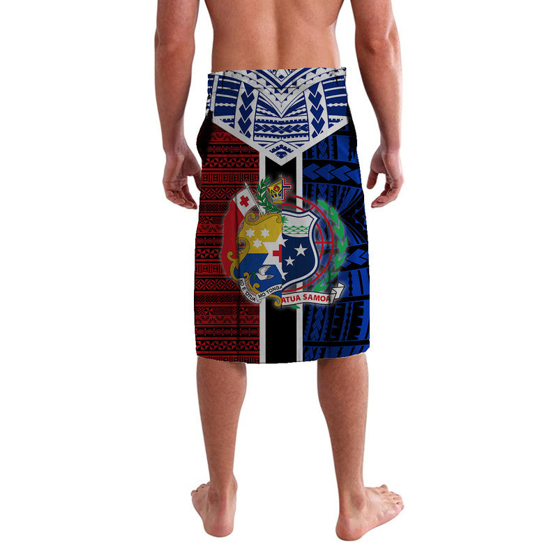 TokoUso Lavalava Tonga Mix Samoa Coat Of Arms LT8 - Wonder Print Shop