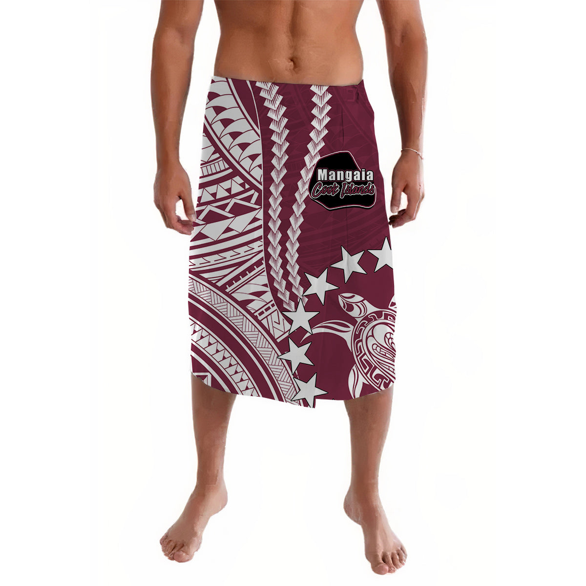 Cook Islands Mangaia Polynesian Lavalava LT6 - Wonder Print Shop
