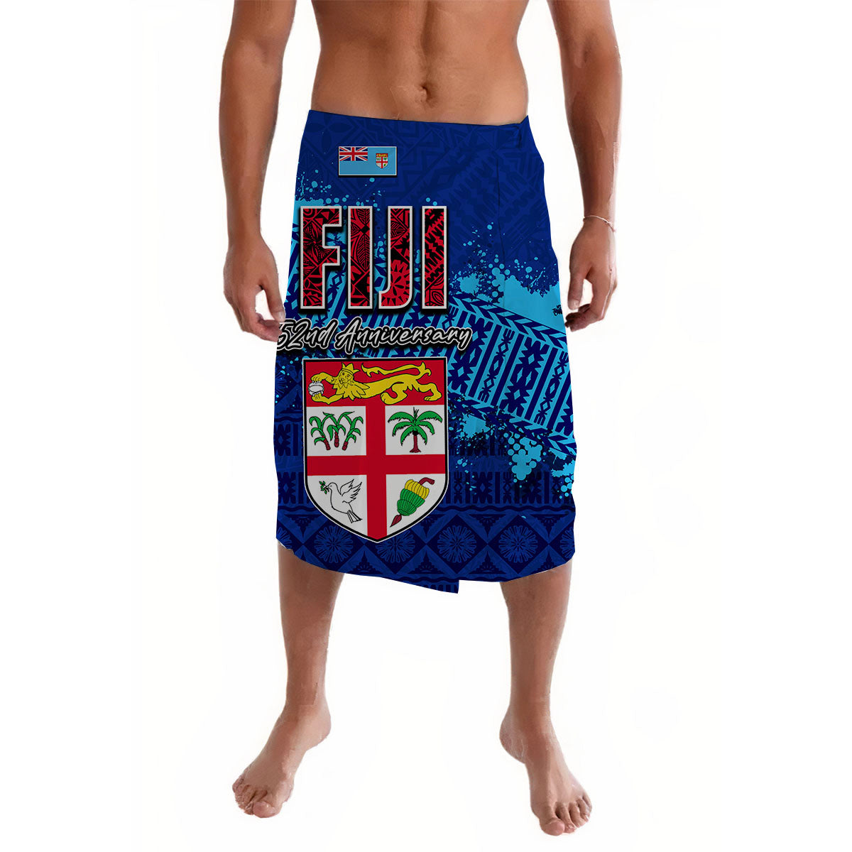 Fiji 52nd Annivesary Lavalava LT6 - Wonder Print Shop