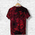 Custom Leo Zodiac Polynesian T Shirt Unique Style Red LT8 - Wonder Print Shop