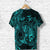 Custom Leo Zodiac Polynesian T Shirt Unique Style Turquoise LT8 - Wonder Print Shop