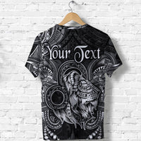 Custom Leo Zodiac Polynesian T Shirt Unique Style Black LT8 - Wonder Print Shop