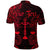 Custom Libra Zodiac Polynesian Polo Shirt Unique Style Red LT8 - Wonder Print Shop