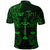 Custom Libra Zodiac Polynesian Polo Shirt Unique Style Green LT8 - Wonder Print Shop