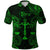 Custom Libra Zodiac Polynesian Polo Shirt Unique Style Green LT8 - Wonder Print Shop