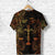 Custom Libra Zodiac Polynesian T Shirt Unique Style Gold LT8 - Wonder Print Shop