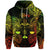 Custom Libra Zodiac Polynesian Zip Hoodie Unique Style Reggae LT8 - Wonder Print Shop