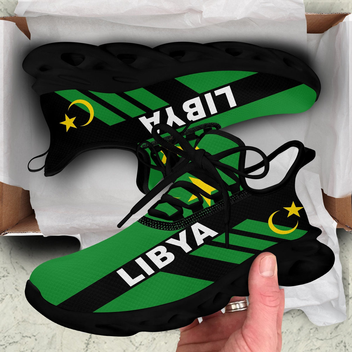 wonder-print-shop-footwear-libya-stripe-style-clunky-sneakers