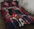(Custom Personalised) Fathers Day - New Zealand Firefighter Dad Quilt Bed Set- Maori Pattern - Wonder Print Shop
