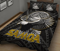 Seal of American Samoa Quilt Bed Set LT6 - Wonder Print Shop