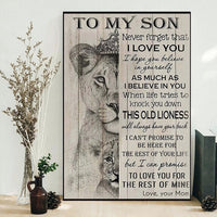 lion-to-my-son-lion-i-love-you-vertical-poster