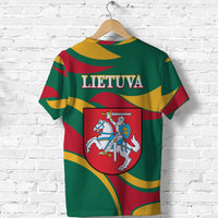 Lithuania T Shirt Coat Of Arms Lietuva Sporty Style LT8 - Wonder Print Shop