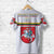 Custom Lithuania T Shirt Coat Of Arms Lietuva Flag Style White LT8 - Wonder Print Shop