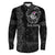 Viking Clothing Viking Drakkar Faroe Islands Warship Long Sleeve Button Shirt RLT12 - Wonder Print Shop