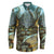 Viking Clothing Vikings Cat Warrior Long Sleeve Button Shirt RLT12 - Wonder Print Shop