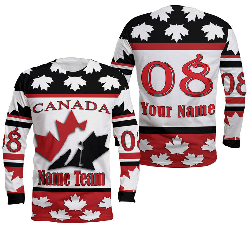 custom-personalised-canada-hockey-long-sleeve-shirt-maple-leaf-no1