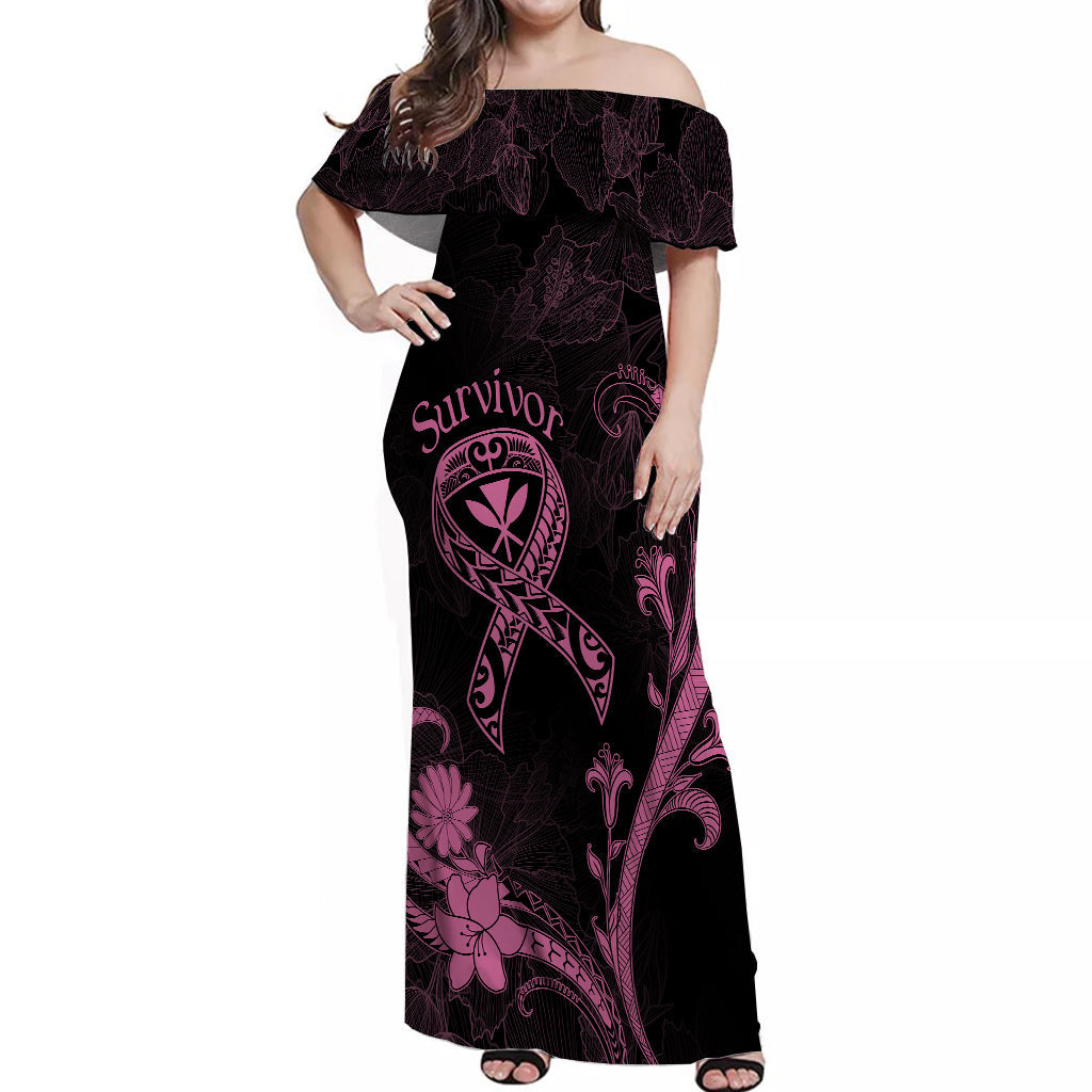 hawaii-off-shoulder-long-dress-breast-cancer-survivor-mix-hibiscus