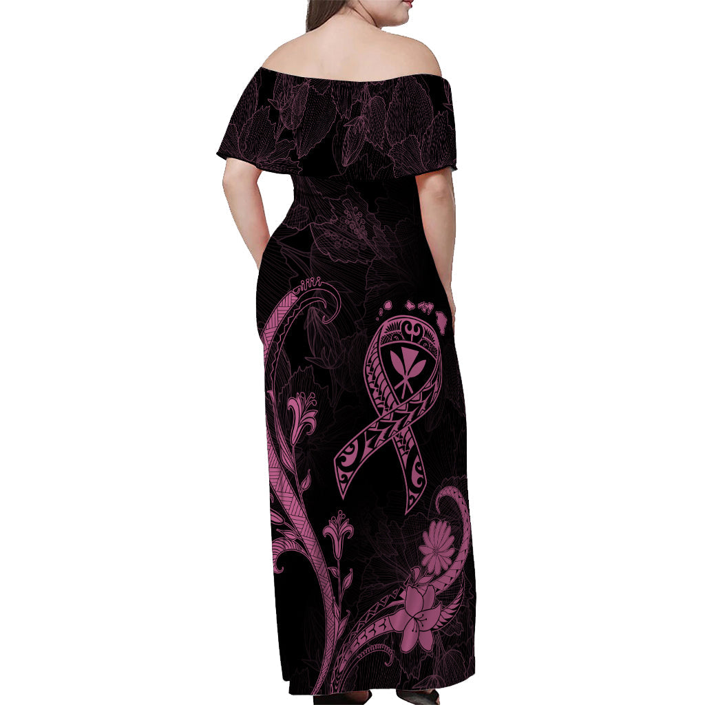 hawaii-off-shoulder-long-dress-breast-cancer-survivor-mix-hibiscus