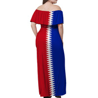 haiti-independence-day-off-shoulder-long-dress-negre-marron-simple-style