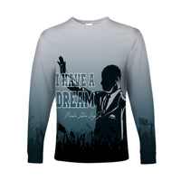 MLK Day Long Sleeves Shirt I Have A Dream - Wonder Print Shop