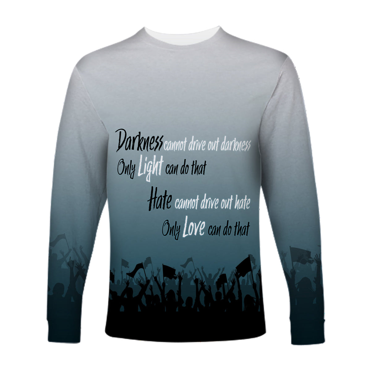 MLK Day Long Sleeves Shirt I Have A Dream - Wonder Print Shop