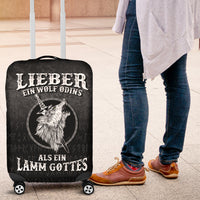 Viking Luggage Covers - Lieber Ein Wolf Odins Als Ein Lamm Gottes Luggage Covers RLT12 - Wonder Print Shop