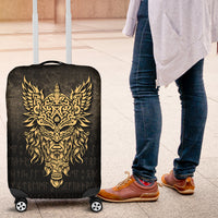 Viking Luggage Covers - Odin The Allfather Asgard God and Chief Of Aesir - Gold Version Luggage Covers RLT12 - Wonder Print Shop