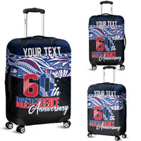Samoa Personalised Luggage Cover 60th Independence Anniversary - Wonder Print Shop