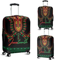 Juneteenth Dashiki Luggage Cover Freedom United - Pan - African Flag - Wonder Print Shop