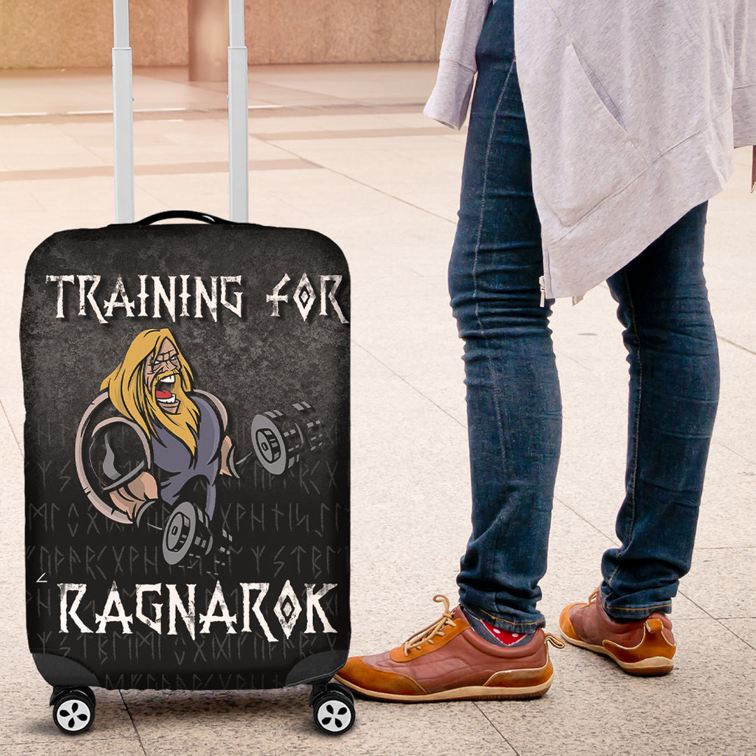 Viking Luggage Covers - Training For Ragnarok Luggage Covers RLT12 - Wonder Print Shop