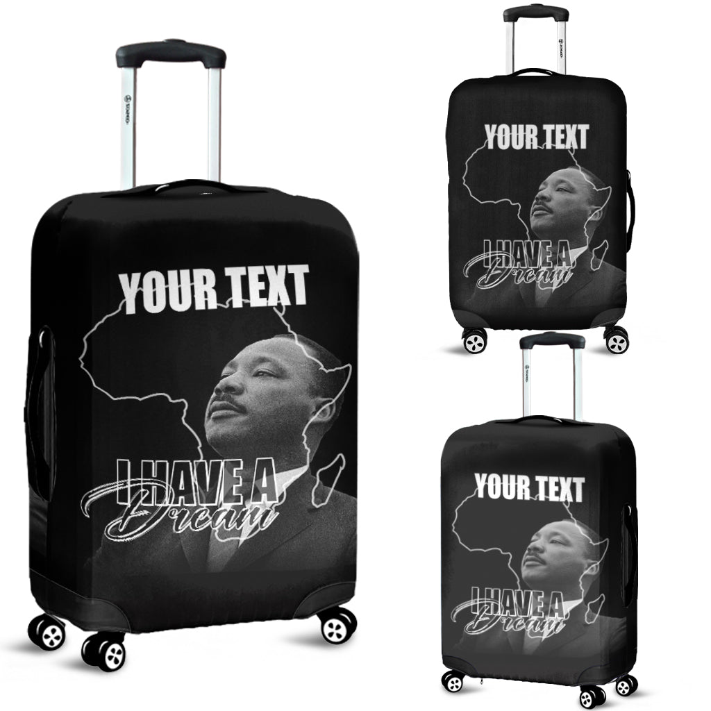 Juneteenth MLK Personalised Luggage Cover Freedom Day - Wonder Print Shop