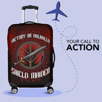 Viking Luggage Covers - Victory or Valhalla Shield Maiden Luggage Covers RLT12 - Wonder Print Shop
