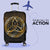 Viking Luggage Covers - Vegvisir Nordic Viking Rune - Gold Version Luggage Covers RLT12 - Wonder Print Shop