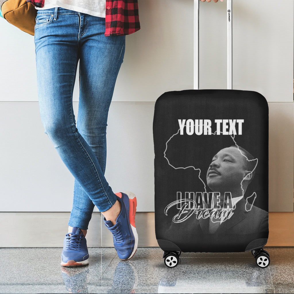 Juneteenth MLK Personalised Luggage Cover Freedom Day - Wonder Print Shop