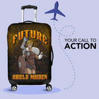 Viking Luggage Covers - Viking Future Shield Maiden Luggage Covers RLT12 - Wonder Print Shop