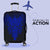 Viking Luggage Covers - Odin The Allfather Asgard God and Chief Of Aesir - Blue Version Luggage Covers RLT12 - Wonder Print Shop
