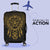 Viking Luggage Covers - Viking God Odin Allfather In Asgard Raven God - Gold Version Luggage Covers RLT12 - Wonder Print Shop