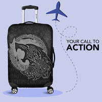Viking Luggage Covers - Fenrir Viking 3D Tattoo - Special Version Luggage Covers RLT12 - Wonder Print Shop